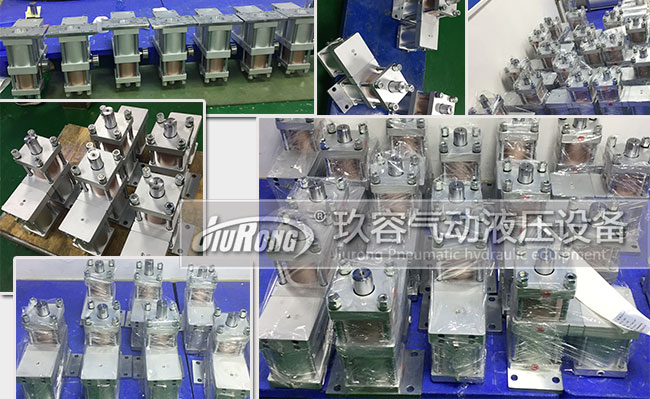 40臺7噸結(jié)構(gòu)緊湊型標準型氣液增壓缸