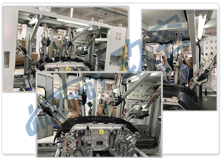 氣液增壓缸汽車(chē)倒車(chē)?yán)走_(dá)沖孔機(jī)